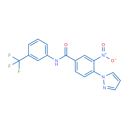 321534 59 2 3 Nitro 4 1H Pyrazol 1 Yl N 3 Trifluoromethyl Phenyl