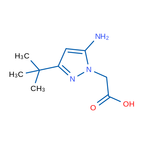 Amino Tert Butyl H Pyrazol Yl Acetic Acid Bld Pharm