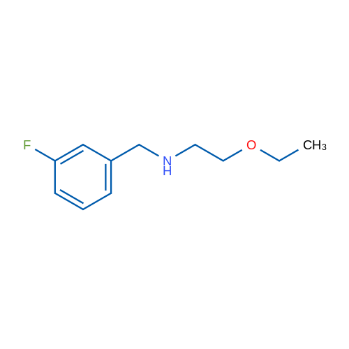 1156386 01 4 2 Ethoxyethyl 3 Fluorophenyl Methyl Amine BLD Pharm