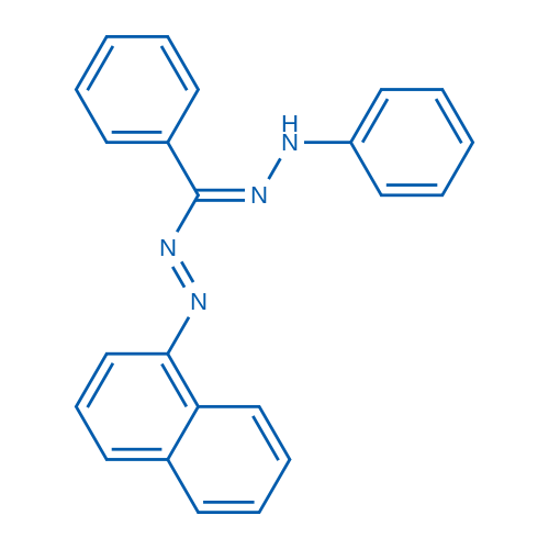 (E,E)-5-(Naphthalen-1-yl)-1,3-diphenylformazan