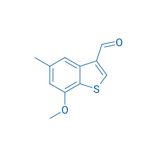 7-Methoxy-5-methylbenzo[b]thiophene-3-carbaldehyde