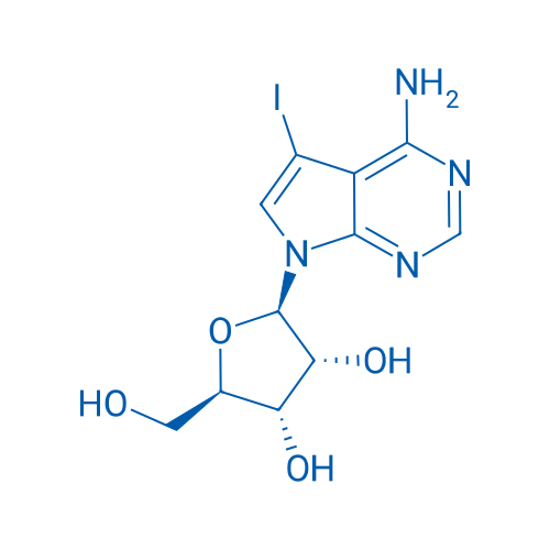 (2R,3R,4S,5R)-2-(4-Amino-5-iodo-7H-pyrrolo[2,3-d]pyrimidin-7-yl)-5-(hydroxymethyl)tetrahydrofuran-3,4-diol