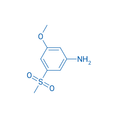 3-Methoxy-5-(methylsulfonyl)aniline