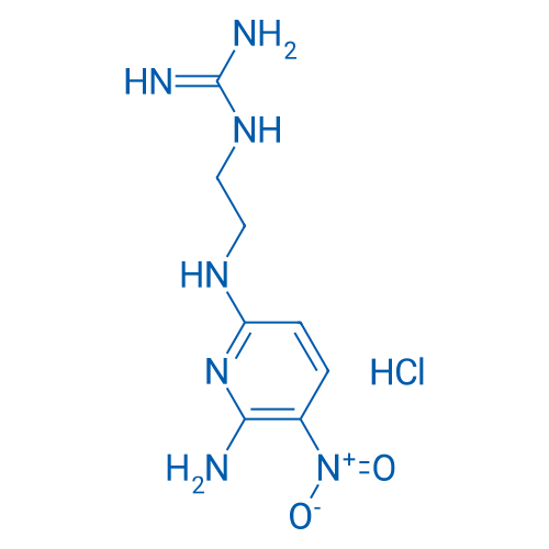 1-(2-((6-Amino-5-nitropyridin-2-yl)amino)ethyl)guanidine hydrochloride