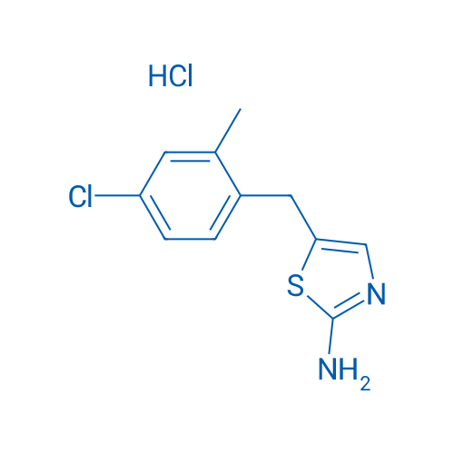 5-(4-Chloro-2-methylbenzyl)thiazol-2-amine hydrochloride