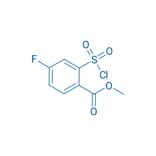 Methyl 2-(chlorosulfonyl)-4-fluorobenzoate