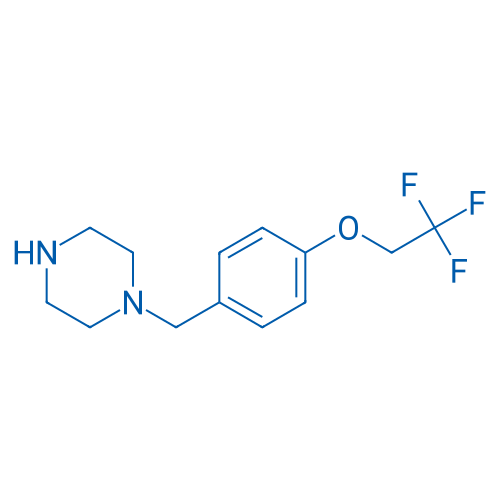1-(4-(2,2,2-Trifluoroethoxy)benzyl)piperazine