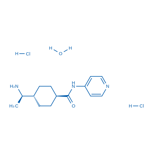 trans-4-[(R)-1-Aminoethyl]-N-(pyridin-4-yl)cyclohexanecarboxamide dihydrochloride hydrate