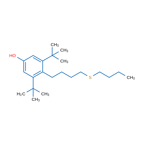 3,5-Di-tert-butyl-4-(4-(butylthio)butyl)phenol