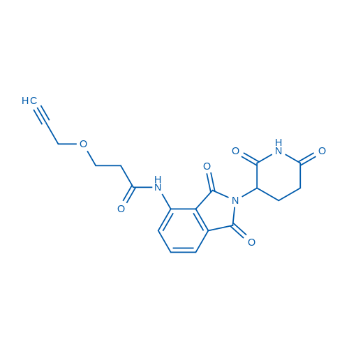 N-(2-(2,6-Dioxopiperidin-3-yl)-1,3-dioxoisoindolin-4-yl)-3-(prop-2-yn-1-yloxy)propanamide