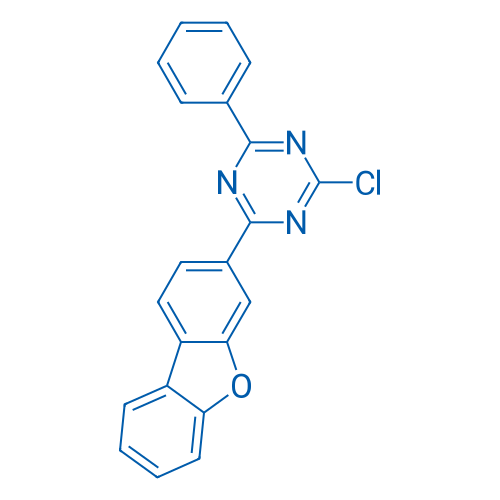 2-Chloro-4-(dibenzo[b,d]furan-3-yl)-6-phenyl-1,3,5-triazine