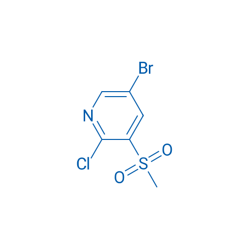 5-Bromo-2-chloro-3-(methylsulfonyl)pyridine