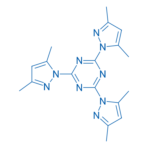 2,4,6-Tris(3,5-dimethyl-1H -pyrazol-1-yl)-1,3,5-triazine
