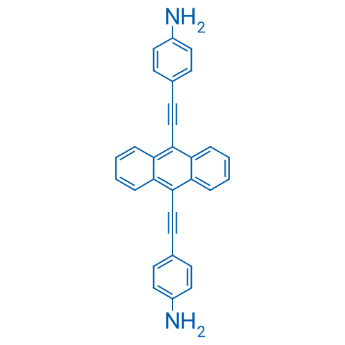 4,4'-(Anthracene-9,10-diylbis(ethyne-2,1-diyl))dianiline