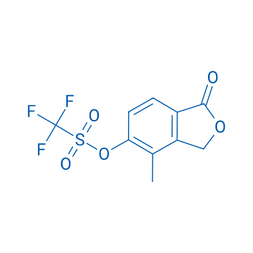 4-Methyl-1-oxo-1,3-dihydroisobenzofuran-5-yl trifluoromethanesulfonate
