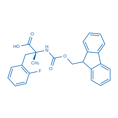 D-Phenylalanine, N-[(9H-fluoren-9-ylmethoxy)carbonyl]-2-fluoro-α-methyl-