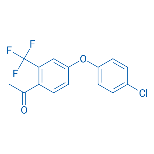 1-(4-(4-Chlorophenoxy)-2-(trifluoromethyl)phenyl)ethan-1-one