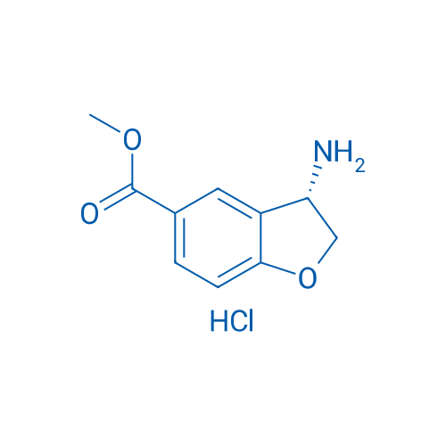 Methyl (S)-3-amino-2,3-dihydrobenzofuran-5-carboxylate hydrochloride