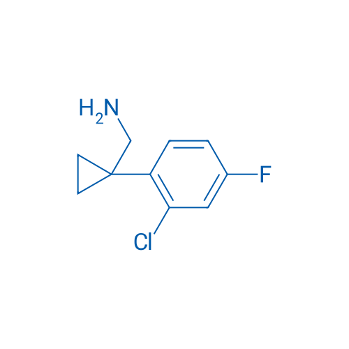 (1-(2-Chloro-4-fluorophenyl)cyclopropyl)methanamine