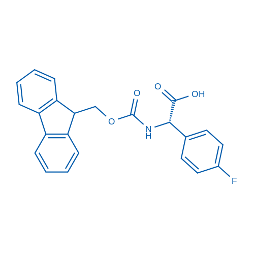 (S)-2-((((9H-FLuoren-9-yl)methoxy)carbonyl)amino)-2-(4-fluorophenyl)acetic acid