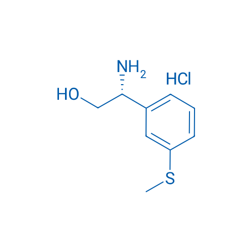 (R)-2-Amino-2-(3-(methylthio)phenyl)ethanol hydrochloride