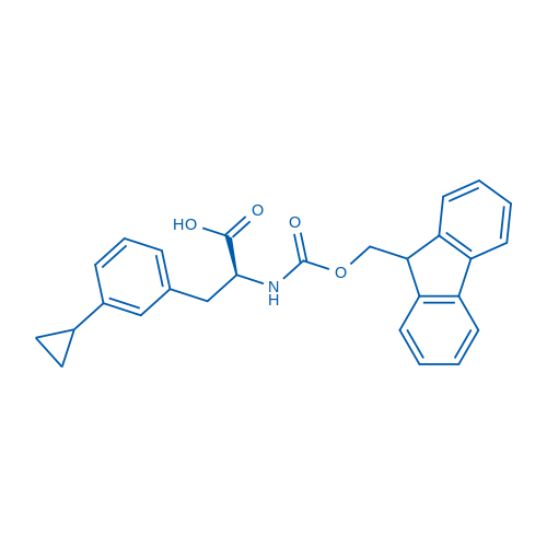 (S)-2-((((9H-Fluoren-9-yl)methoxy)carbonyl)amino)-3-(3-cyclopropylphenyl)propanoic acid