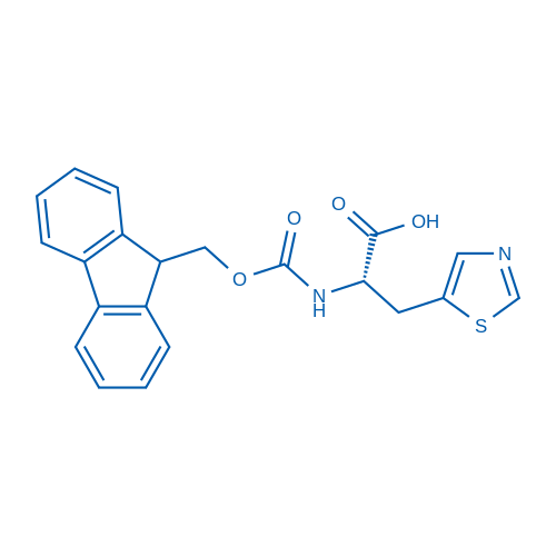 (S)-2-((((9H-Fluoren-9-yl)methoxy)carbonyl)amino)-3-(thiazol-5-yl)propanoic acid