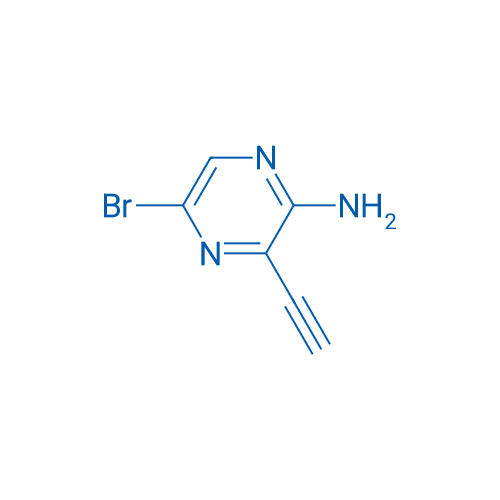2-Amino-5-bromo-3-ethynylpyrazine
