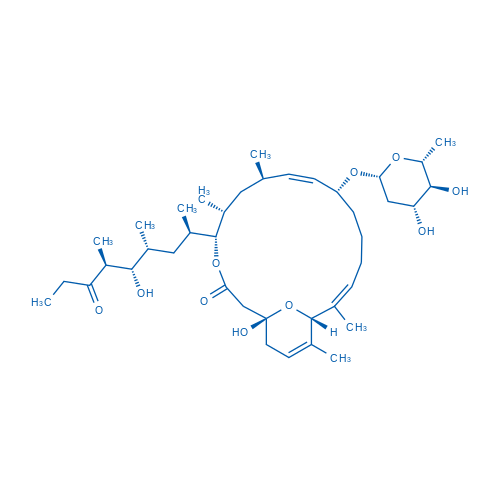 (1R,5S,6R,8R,9E,11R,15Z,17R)-11-(((2R,4R,5S,6R)-4,5-Dihydroxy-6-methyltetrahydro-2H-pyran-2-yl)oxy)-1-hydroxy-5-((2R,4R,5S,6S)-5-hydroxy-4,6-dimethyl-7-oxononan-2-yl)-6,8,16,18-tetramethyl-4,21-dioxabicyclo[15.3.1]henicosa-9,15,18-trien-3-one