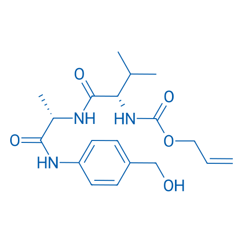 N-(Allyloxycarbonyl)-L-valyl-[4-(hydroxymethyl)phenyl]-L-alaninamide