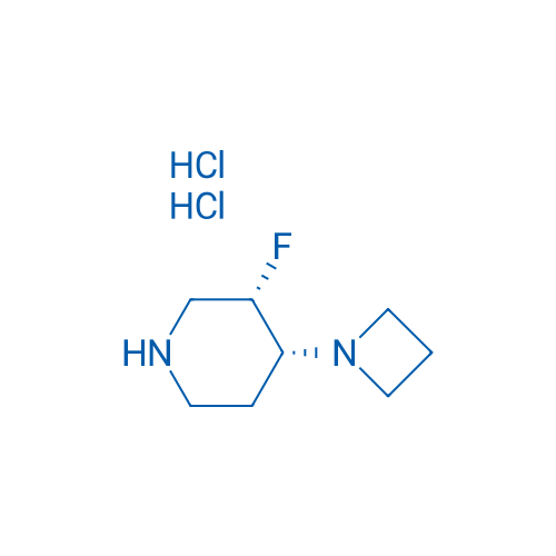 cis-4-(Azetidin-1-yl)-3-fluoropiperidine dihydrochloride