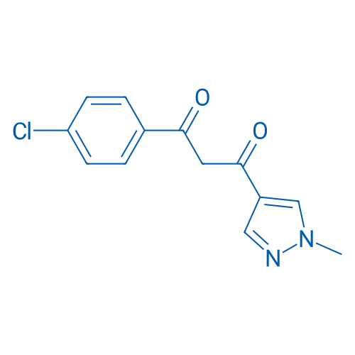 1-(4-Chlorophenyl)-3-(1-methyl-1H-pyrazol-4-yl)propane-1,3-dione