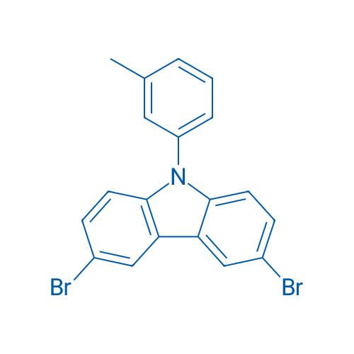 3,6-Dibromo-9-(m-tolyl)-9H-carbazole