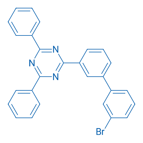 2-(3'-Bromo-[1,1'-biphenyl]-3-yl)-4,6-diphenyl-1,3,5-triazine