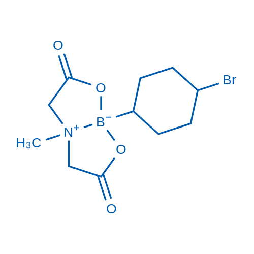 8-(4-Bromocyclohexyl)-4-methyl-2,6-dioxohexahydro-[1,3,2]oxazaborolo[2,3-b][1,3,2]oxazaborol-4-ium-8-uide