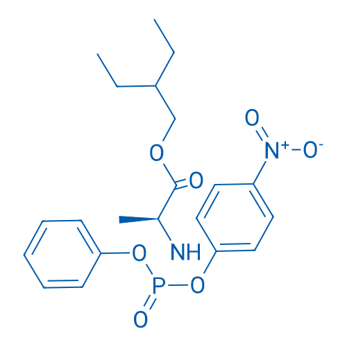(S)-2-Ethylbutyl 2-(((S)-(4-nitrophenoxy)(phenoxy)phosphoryl)amino)propanoate