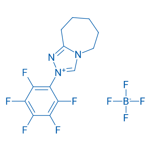 2-(Perfluorophenyl)-6,7,8,9-tetrahydro-5H-[1,2,4]triazolo[4,3-a]azepin-2-ium tetrafluoroborate