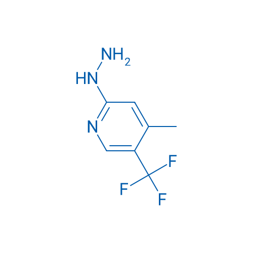 2-Hydrazineyl-4-methyl-5-(trifluoromethyl)pyridine