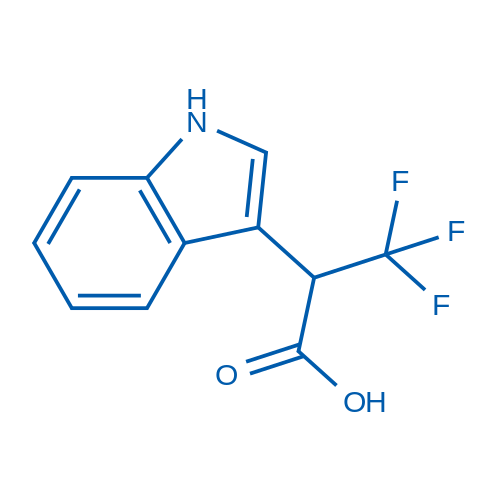 3,3,3-Trifluoro-2-(1H-indol-3-yl)propanoic acid