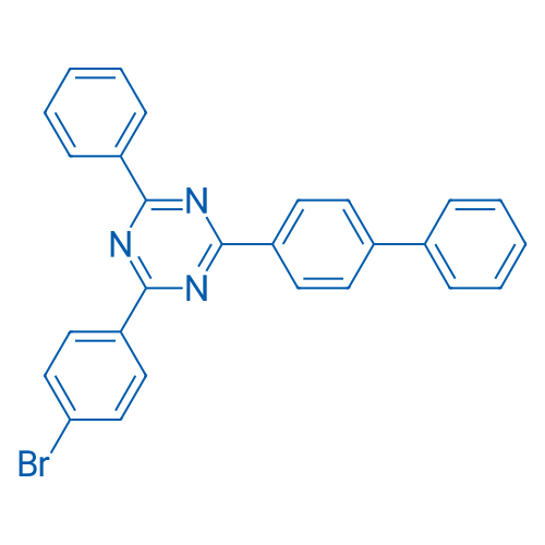 2-([1,1'-Biphenyl]-4-yl)-4-(4-bromophenyl)-6-phenyl-1,3,5-triazine