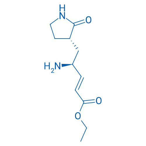 (S,E)-Ethyl 4-amino-5-((S)-2-oxopyrrolidin-3-yl)pent-2-enoate