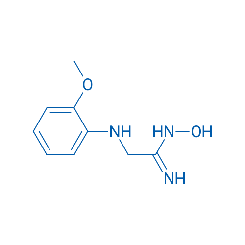 N-Hydroxy-2-((2-methoxyphenyl)amino)acetimidamide