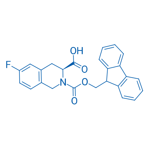 (S)-2-(((9H-Fluoren-9-yl)methoxy)carbonyl)-6-fluoro-1,2,3,4-tetrahydroisoquinoline-3-carboxylic acid