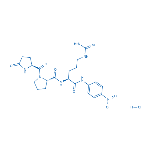(S)-N-((S)-5-Guanidino-1-((4-nitrophenyl)amino)-1-oxopentan-2-yl)-1-((S)-5-oxopyrrolidine-2-carbonyl)pyrrolidine-2-carboxamide hydrochloride