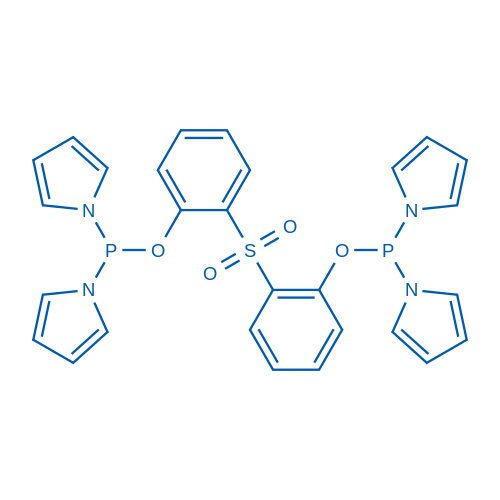 1,1',1'',1'''-(((Sulfonylbis(2,1-phenylene))bis(oxy))bis(phosphinetriyl))tetrakis(1H-pyrrole)