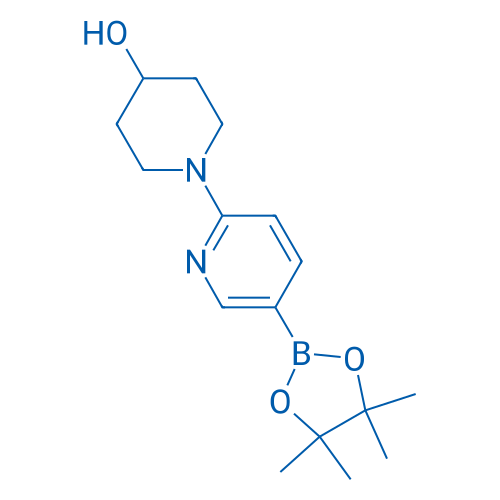 1-(5-(4,4,5,5-Tetramethyl-1,3,2-dioxaborolan-2-yl)pyridin-2-yl)piperidin-4-ol