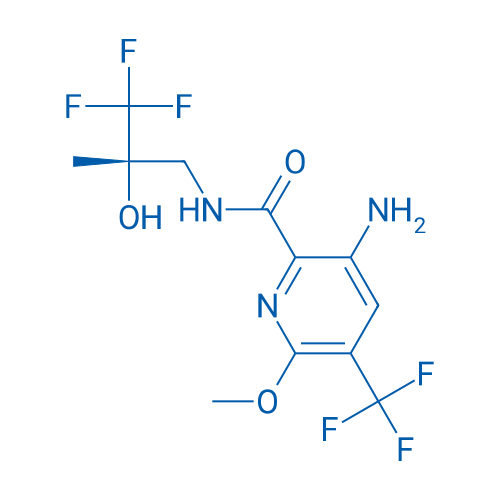 (S)-3-Amino-6-methoxy-N-(3,3,3-trifluoro-2-hydroxy-2-methylpropyl)-5-(trifluoromethyl)picolinamide