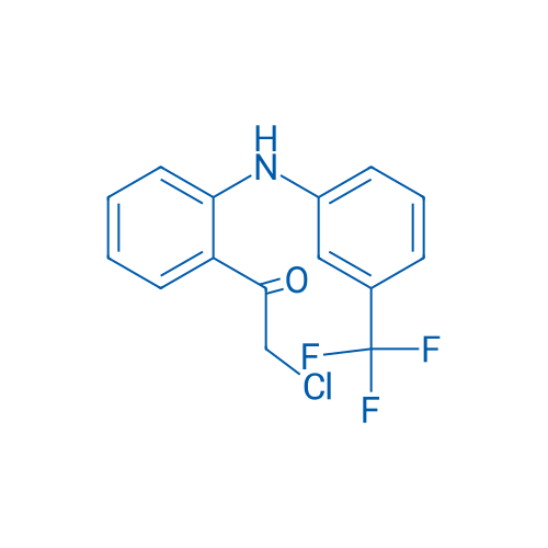 2-Chloro-1-(2-((3-(trifluoromethyl)phenyl)amino)phenyl)ethanone