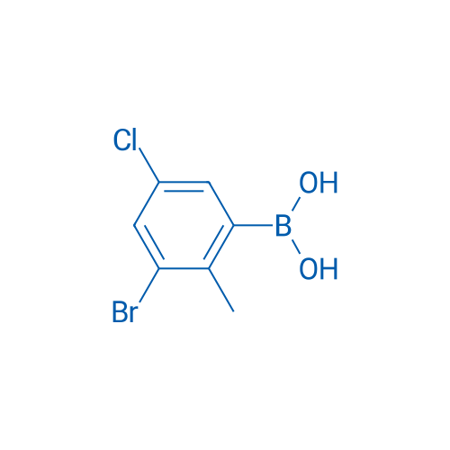 (3-Bromo-5-chloro-2-methylphenyl)boronic acid