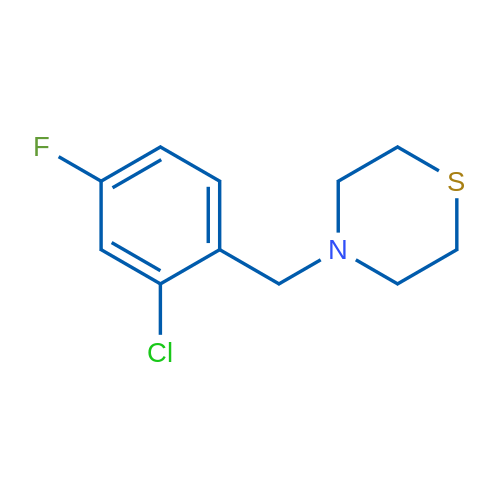 4-(2-Chloro-4-fluorobenzyl)thiomorpholine